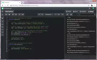 DroidScript capture d'écran 4
