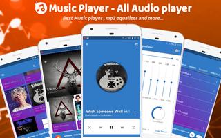 Music Player - all audio player Plakat