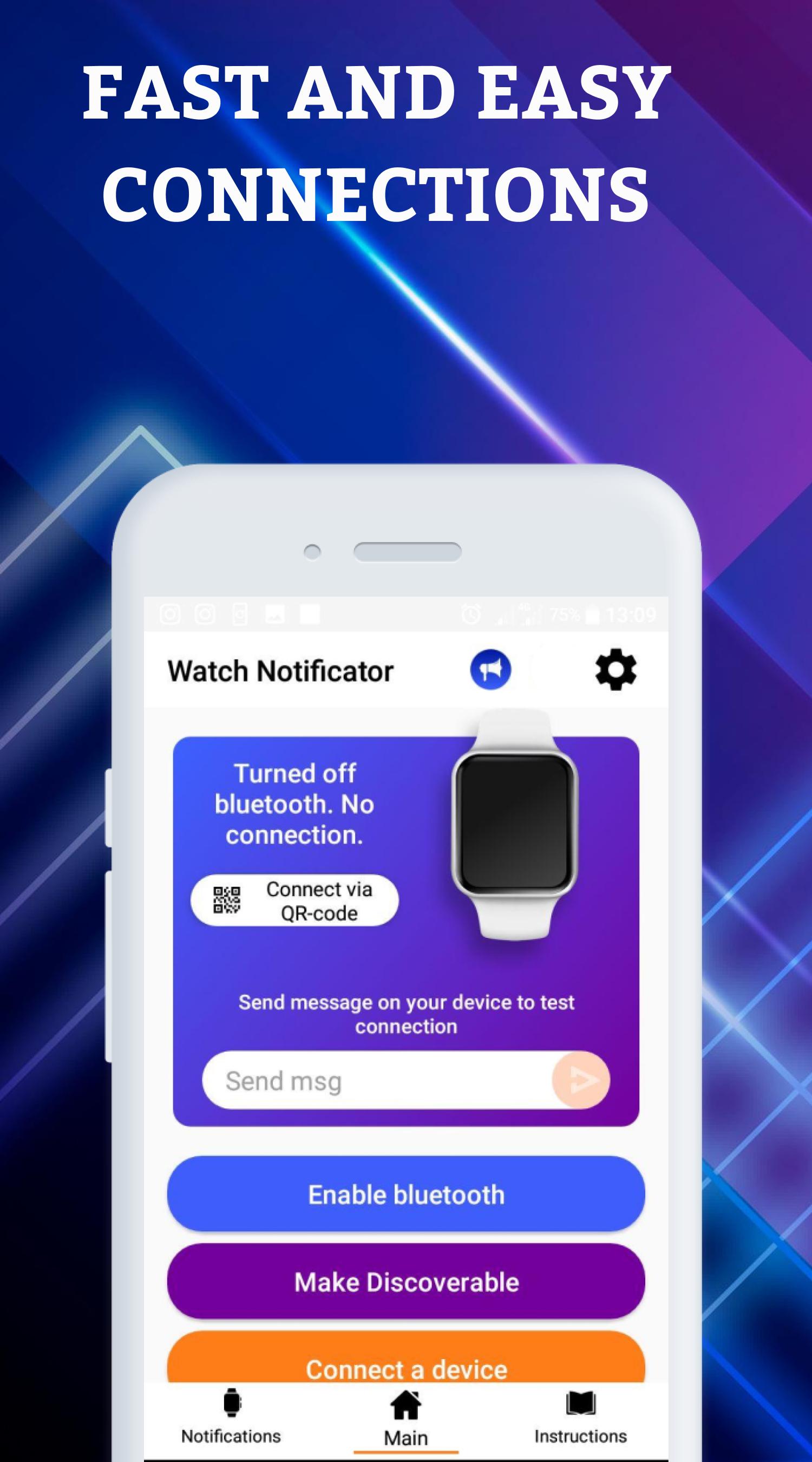 forhøjet tåbelig sigte Smart Watch app - BT notifier APK for Android Download