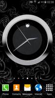 3D Clock Widget Affiche