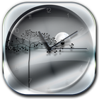 Transparent Simple Clock أيقونة