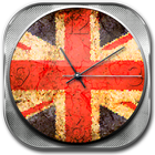 UK Flag Clock ícone