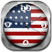 USA Analog Clock Widget