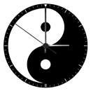 Yin Yang Clock Widget APK