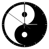 Yin Yang Clock Widget icône