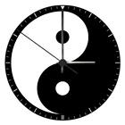 Yin Yang Clock Widget icono