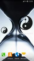 Yin Yang Clock Widget capture d'écran 2