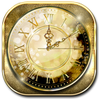 Gold Clock Widget icon