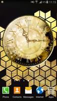 Gold Clock Widget poster