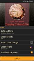 Gold Clock Widget screenshot 2