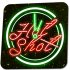 Green Neon Clock آئیکن