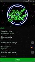 Green Neon Clock syot layar 2