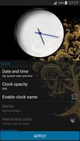 Minimal Clock Widget capture d'écran 1