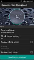 Night Clock Widget screenshot 3