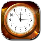 Retro Clock Widget أيقونة