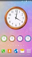 Retro Clock Widget скриншот 1