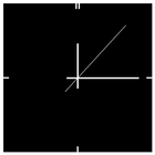 Square Transparent Clock for Screen 圖標