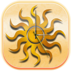 Sun Widget Clock ikon