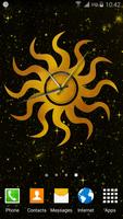 Poster Sun Widget Clock