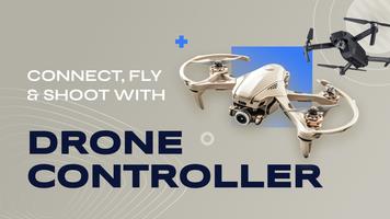 Go Fly Drone models controller poster
