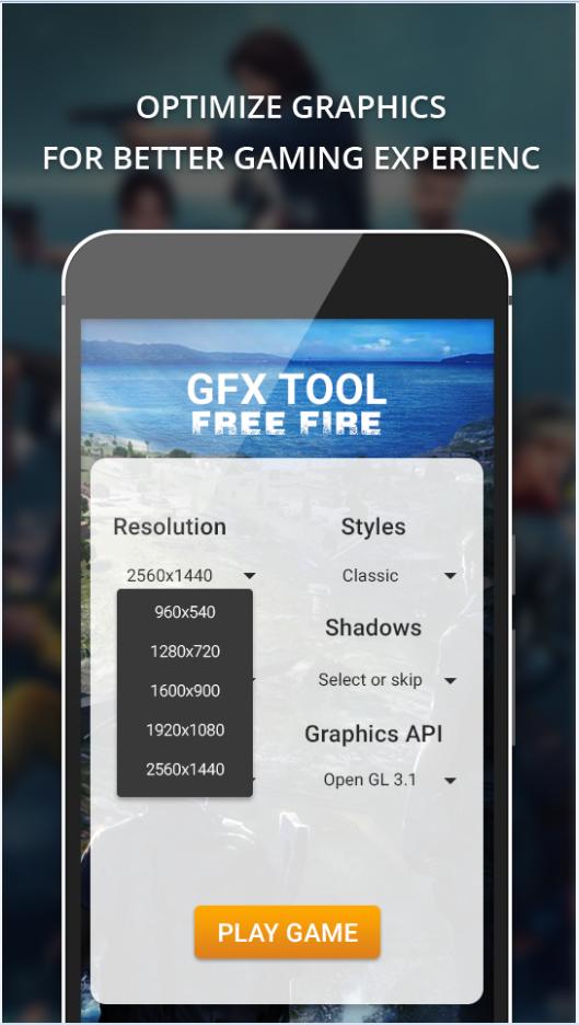 Android용 GFX Tool - Free Fire Booster - APK 다운로드