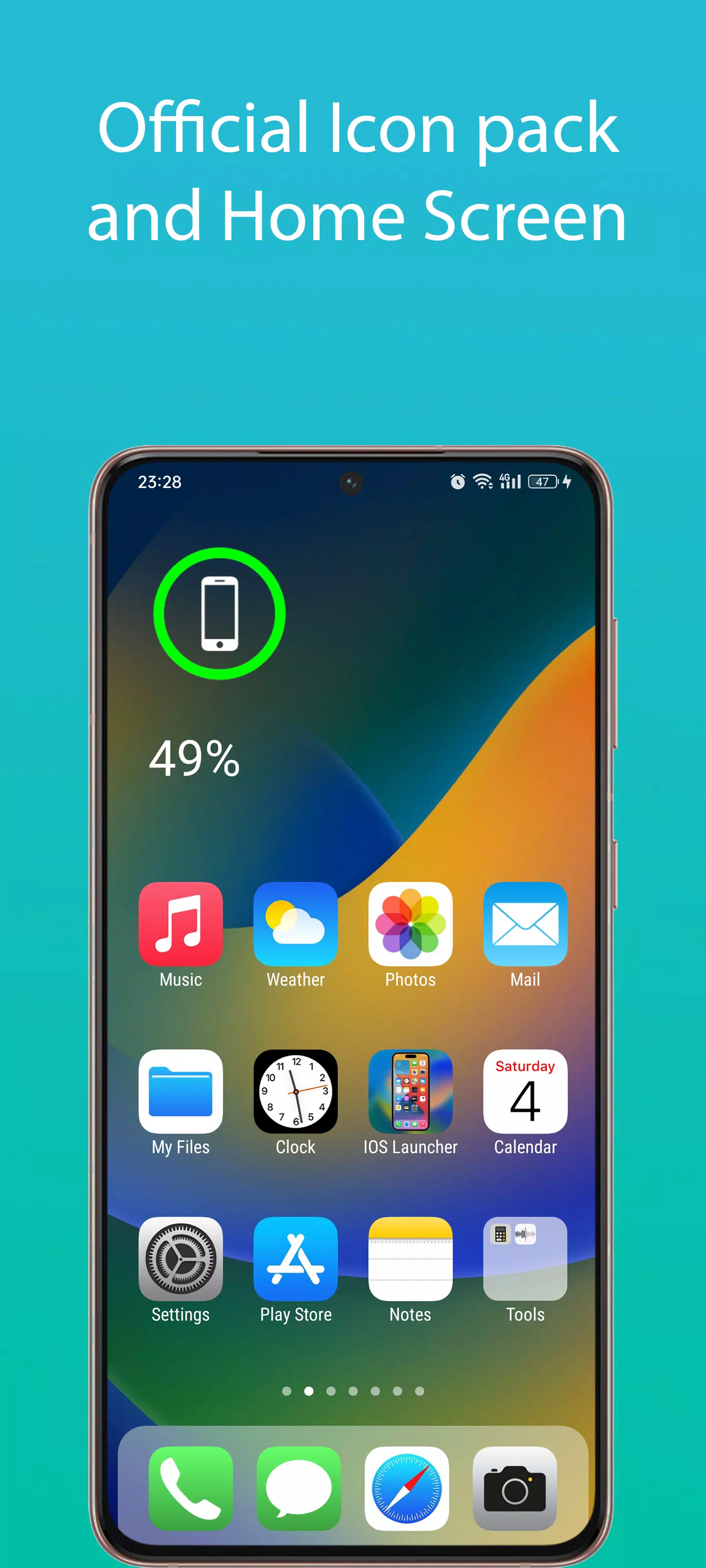 Launcher iOS 17 for Android - Download the APK from Uptodown