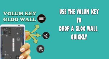 Volume Key Gloo wall الملصق