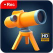 caméra zoom télescope