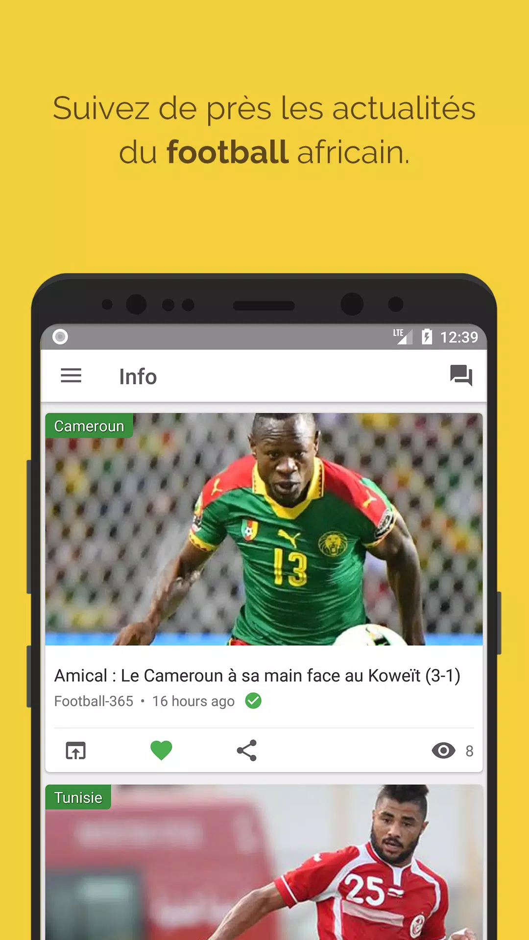 Afrique Foot - Chaines Live TV APK for Android Download