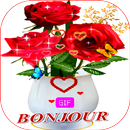 Bonjour Bonsoir Amour GIF aplikacja