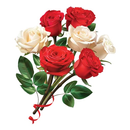 Stickers Fleurs & Roses Autocollant WAStickerApps aplikacja