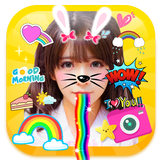 แต่งรูปน่ารัก สติกเกอร์น่ารัก icon