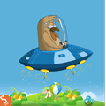 Chicken of space