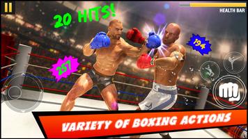 jeux de boxe: anneau 3D jeux de combat capture d'écran 1