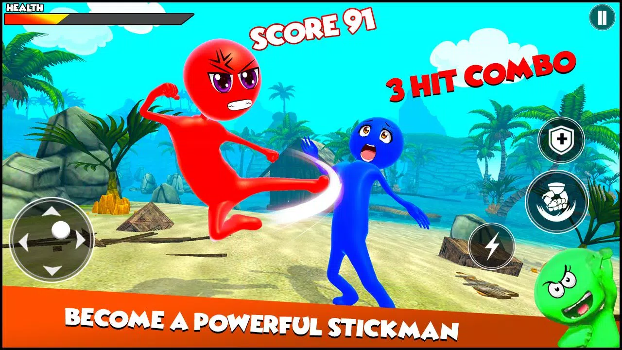 Stick Men Fighting - Ultimate Multiplayer / Singleplayer Martial Arts Stick  Man Fight Game