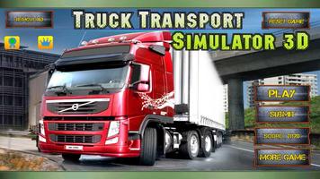 Truck Transport Simulator 3D Affiche