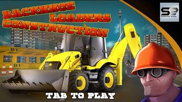Construction - Backoe Loader poster
