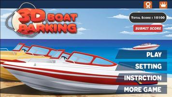 3D Boat Parking Affiche