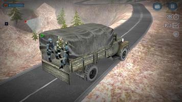 Army Truck Checkpost Drive 3D screenshot 2