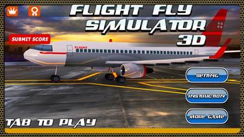 Flight Simulator : Fly 3D Plakat