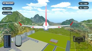 برنامه‌نما Flight Simulator : Fly 3D عکس از صفحه