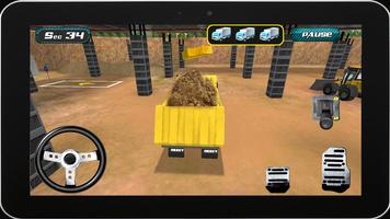 Heavy Truck : Construction 3D imagem de tela 1