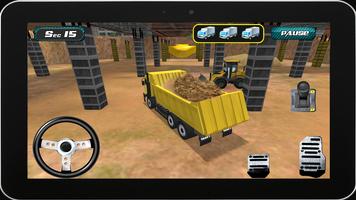 Heavy Truck : Construction 3D imagem de tela 2