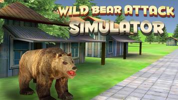 Wild Bear Attack Simulator Poster