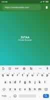Zutaa Privacy Browser screenshot 2
