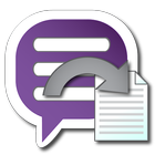 Backup Text for Viber أيقونة