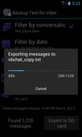 Backup Text for Viber स्क्रीनशॉट 3