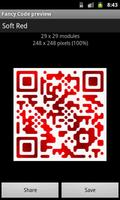 Fancy QR Code plakat