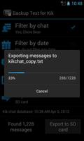 Backup Text for Kik Ekran Görüntüsü 1