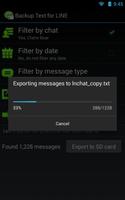 Backup Text for LINE اسکرین شاٹ 3